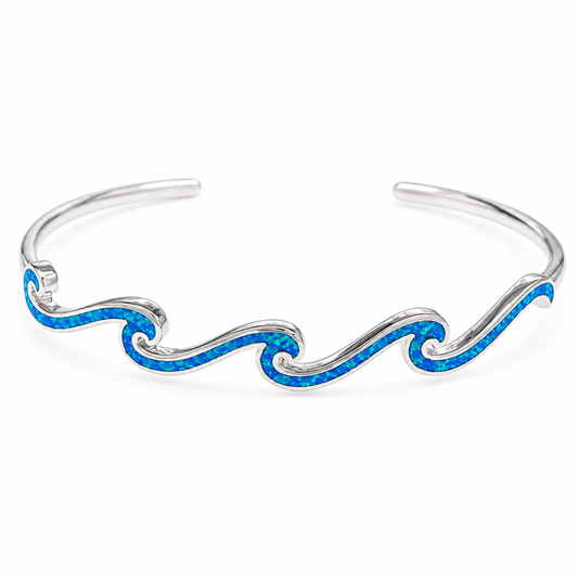 Ocean Wave Bangle - 波のバングル